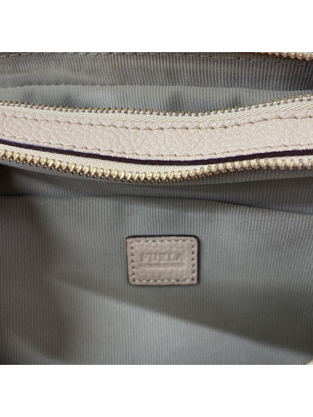 FURLA ショルダーバッグ ダブルファスナー スクエアショルダーバッグ