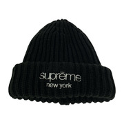 Supreme ニットキャップ 23AW Classic Logo Chunky Ribbed Beanie