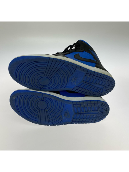 NIKE スニーカー Nike Air Jordan 1 Mid ロイヤルブルー(30㎝)