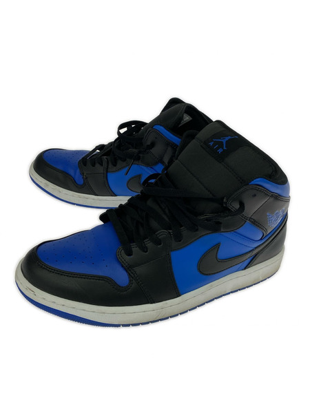 NIKE スニーカー Nike Air Jordan 1 Mid ロイヤルブルー(30㎝)