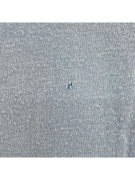 HANES 半袖Tシャツ・カットソー 70s Human SSTEE L ブルー