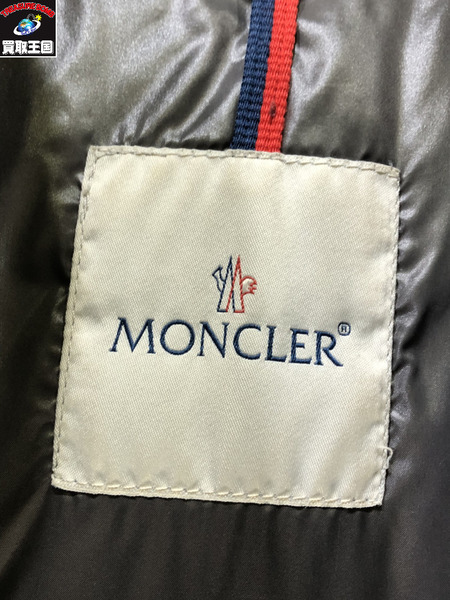 MONCLER MOKA GIUBBOTTO ダウンコート/グレー/モンクレール/レディース/アウター/ジャケット[値下]