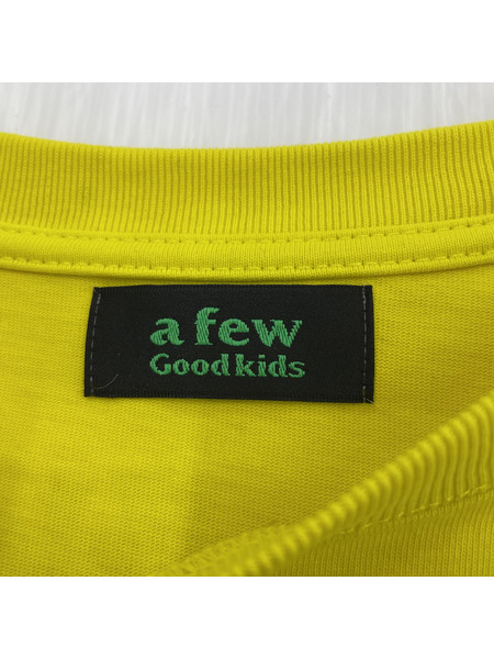 A FEW GOOD KIDS L/Sカットソー(L)イエロー[値下]