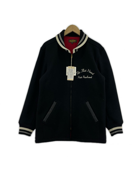 THE FLAT HEAD ジャケット BIG WHEELS カバーオール ブラック 40[値下]