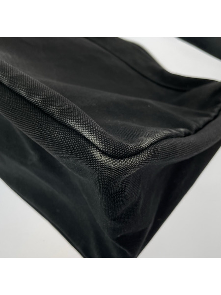 tricot COMME des GARCONS ショルダーバッグ キャンバス ワンショルダーバッグ 黒