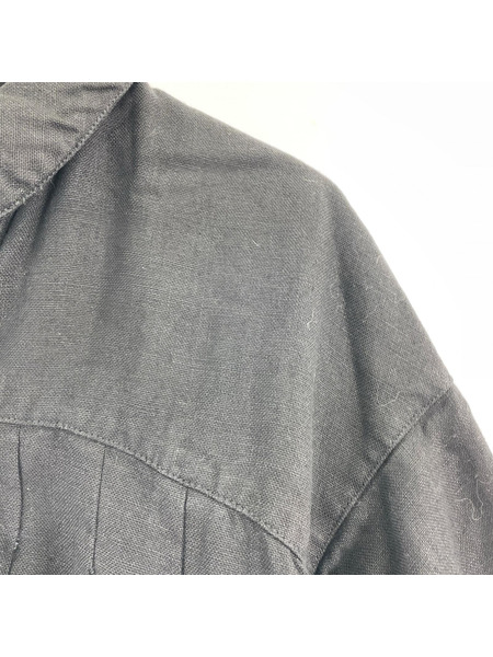 nest Robe 長袖ワンピース スリータック 黒