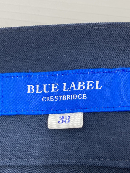 BLUE LABEL CRESTBRIDGE フレアスカート 38 NVY[値下]
