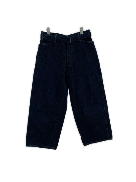 COMOLI デニム・ジーンズ 24AW ベルテッドパンツ インディゴ (2) A03--03001