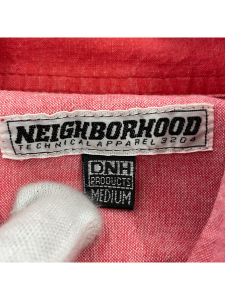 NEIGHBORHOOD 90s 初期 プリズナーボーダーシャツ M 赤系