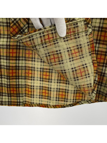 TOYS McCOY 長袖シャツ TAXI DRIVER PRINTED COTTON CHECK SHIRT