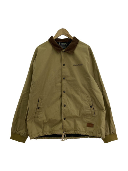 BLACK CHANNEL×Millerain 襟コーデュロイ ジャケット (XXL) ベージュ