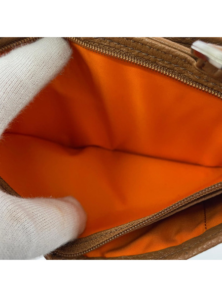 PORTER コンパクトウォレット 吉田カバン/3ツ折リ/ブラウン