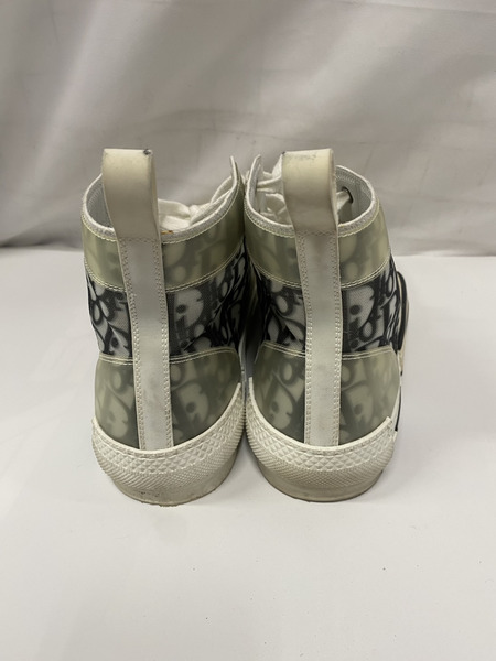 DIOR　オブリーク クリアハイカットスニーカー （43）