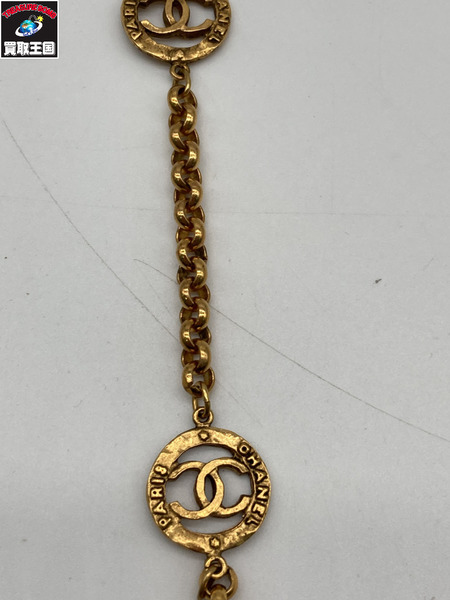 CHANEL シャネル ココマーク ネックレス ゴールドカラー 2 8 刻印