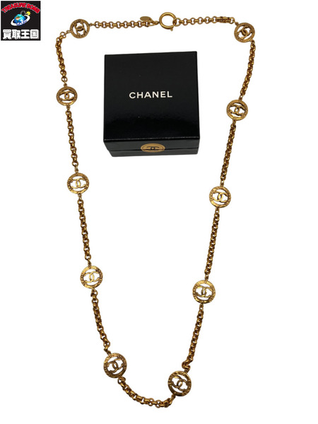 CHANEL シャネル ココマーク ネックレス ゴールドカラー 2 8 刻印