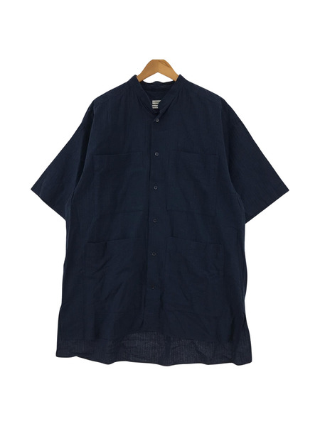 半袖シャツ POSTELEGANT Cotton Linen SS shirt