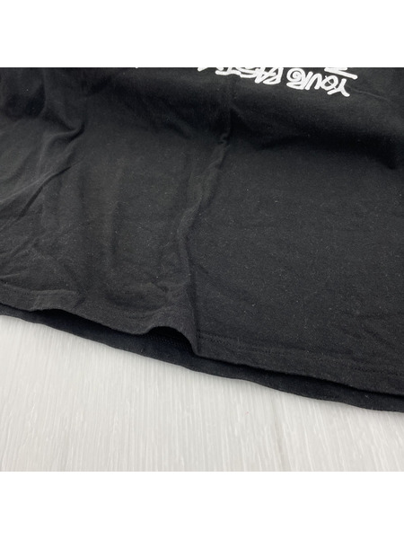 STUSSY YOUTH BRIGADE TEE フォトプリントTシャツ(XL) ブラック