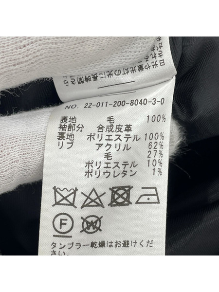 Spick&Span Noble 22AWスタジャン/ブラック[値下]