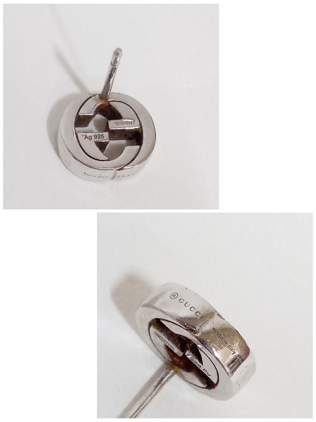 アクセサリーGUCCI/インターロッキング/ピアス