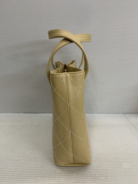 ハンドバッグ CHANEL ワイルドステッチ ハンドバッグ 黄色