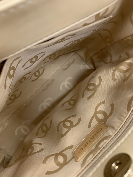 ハンドバッグ CHANEL ワイルドステッチ ハンドバッグ 黄色