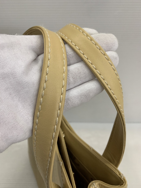 ハンドバッグ CHANEL ワイルドステッチ ハンドバッグ 黄色