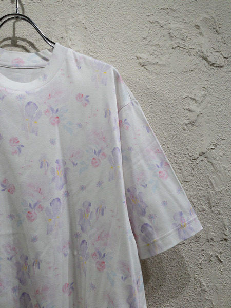 Mame Kurogouchi/22SS/Floral　Printed　T-Shirts/2/ホワイト[値下]