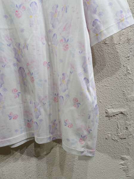 Mame Kurogouchi/22SS/Floral　Printed　T-Shirts/2/ホワイト[値下]