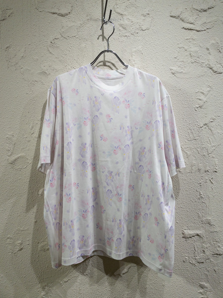 Mame Kurogouchi/22SS/Floral　Printed　T-Shirts/2/ホワイト[値下]