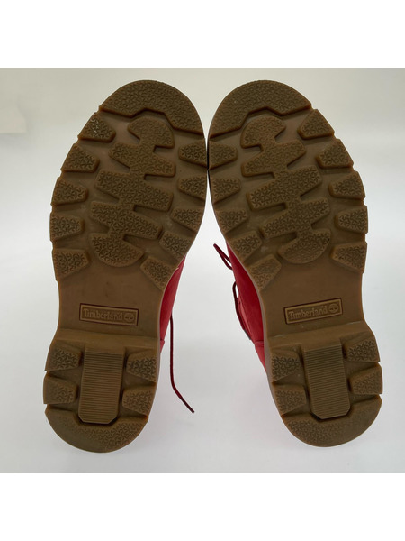 Timberland ブーツ A1959 レースアップブーツ 赤(25.5)
