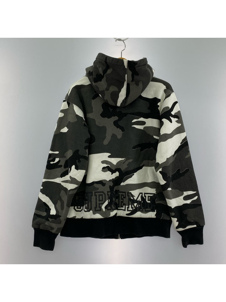 Supreme パーカー（ジップアップ） カモフラ ジップパーカー