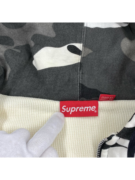 Supreme パーカー（ジップアップ） カモフラ ジップパーカー