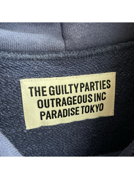 WACKO MARIA 23SS MIDDLE WEIGHT PULLOVER SWEAT SHIRT XL ブルー