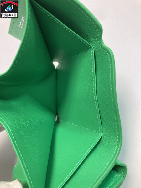  BALENCIAGA バレンシアガ 593813 キャッシュミニウォレット グリーン GRN コンパクトウォレット