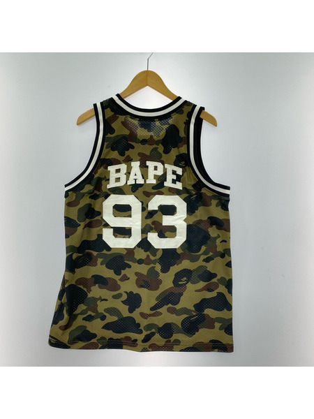 A BATHING APE タンクトップ CHAMPION BASKET TANK カモ M