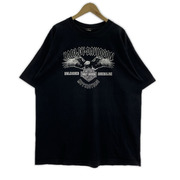 Harley-Davidson 半袖Tシャツ・カットソー 00s USA製 両面プリントTee 2XL