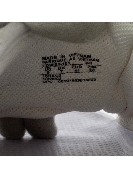 NIKE サンダル Air More Uptempo Slide Triple White