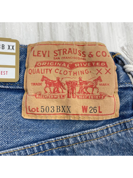 Levi's デニム・ジーンズ 503B XX W26