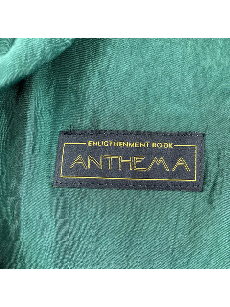 ANTHEM A サテンデザインパンツ 1 緑 A00120P