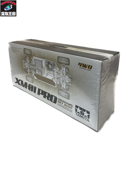 カープラモ・ミニ四駆 タミヤ 1/10 XM-01 PRO シャーシキット 電動RC 4WD