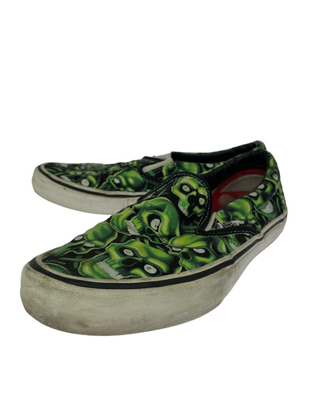 Supreme シューズ VANSスカル パイル スリッポン/29cm