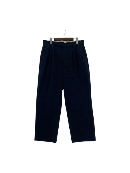 A.PRESSE 22AW Wide Tapered Trousers 3 ネイビー
