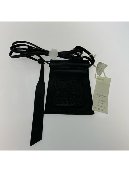 ショルダーバッグ etul appleleather×PINATEX 2WAYショルダーバック