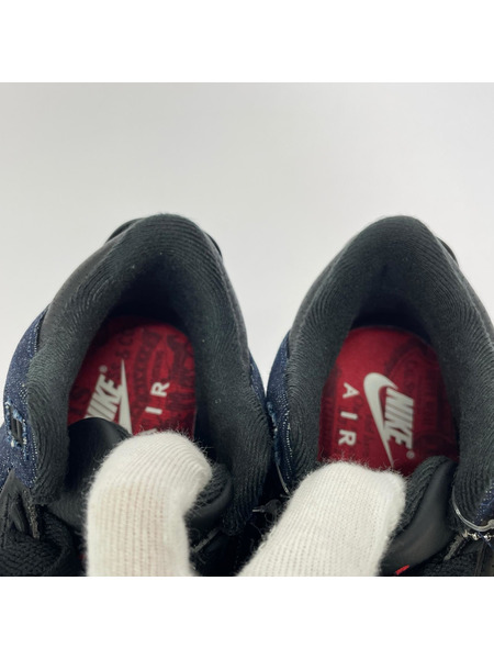 NIKE ×Levi's Air Jordan 3 Retro SP Indigo and Gym Red 23.5