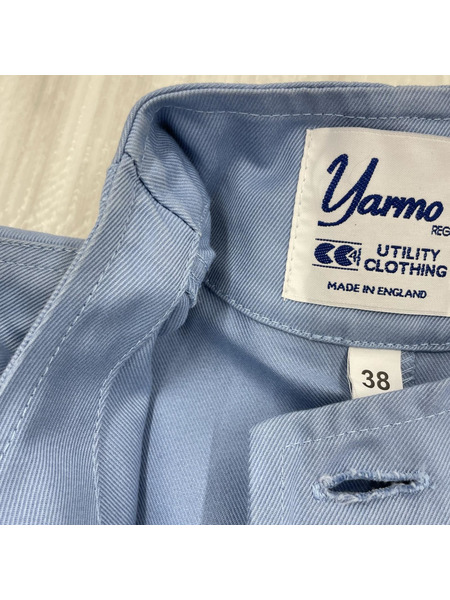 Yarmo ジャケット Yarmo ソフネット ボタン付キジャケット