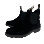 Blundstone スエードサイドゴアブーツ 001117 黒 UK10