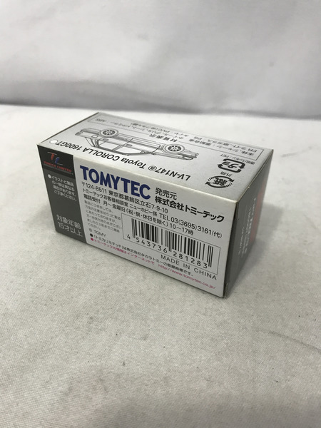 トミカ LV-N147 トヨタ カローラ 1600GT 89年式