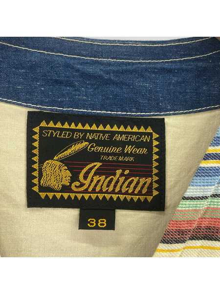 INDIAN MOTORCYCLE ジレ・ベスト ボーダー(38)