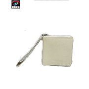 JACQUEMUS Le Carre Rond ランヤードスクエアウォレット アイボリー