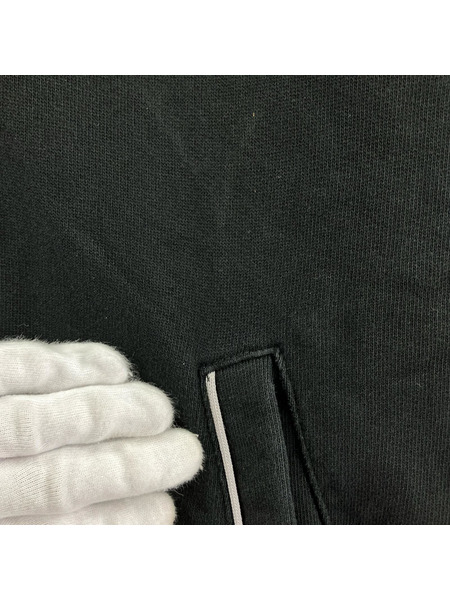 A BATHING APE パーカー SHARK LOGO HALF ZIP HOODIE XL 黒